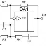 Op-amp generator with Wien bridge