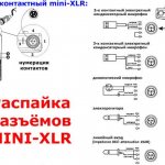 Mini xlr 3 pin распайка