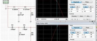 Operation of a 3rd order separation filter