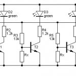 circuit for 5 indication cells