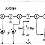 Схема включения AN6884 по даташиту